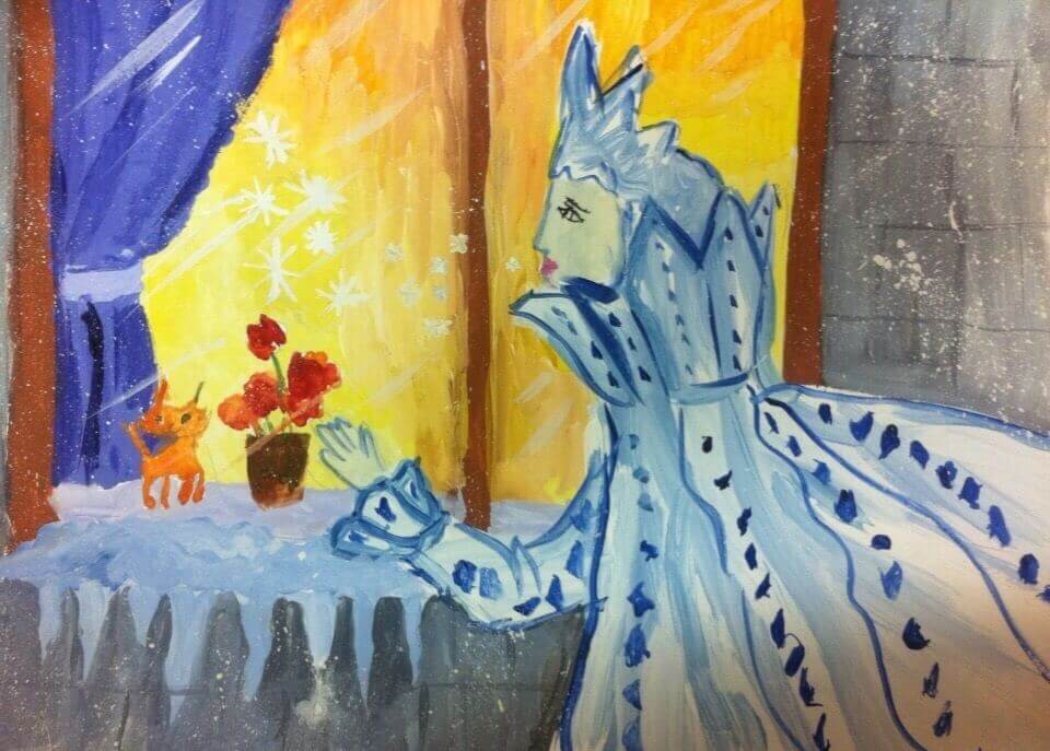Нарисовать иллюстрацию к сказке снежная королева. Иллюстрация Снежная Королева 5 класс. Проиллюстрировать сказку Снежная Королева 5 класс. Рисунок к сказке Снежная Королева. Риунок снежно королевы.