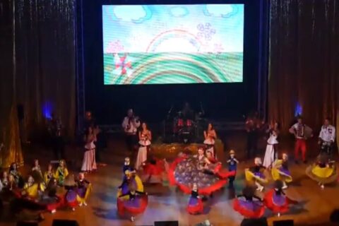 Танцевальная студия «Познайка» на цыганском шоу «Кустурица» в Белгосфилармонии